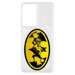 Чехол для Samsung S21 Ultra Batman Graffiti - PrintSalon