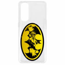 Чехол для Oppo Reno 4 Pro Batman Graffiti - PrintSalon