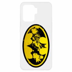 Чехол для Oppo Reno 5 Lite Batman Graffiti - PrintSalon