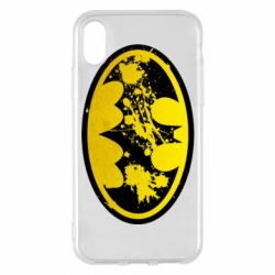 Чехол для iPhone X/Xs Batman Graffiti - PrintSalon