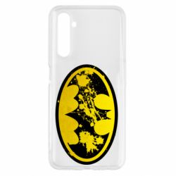 Чехол для Realme 6 Batman Graffiti - PrintSalon