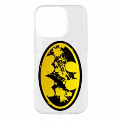 Чехол для iPhone 14 Pro Batman Graffiti - PrintSalon