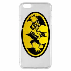 Чехол для iPhone 6 Plus/6S Plus Batman Graffiti - PrintSalon