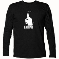 Футболка з довгим рукавом Batman, justice - PrintSalon