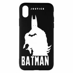 Чохол для iPhone X/Xs Batman, justice - PrintSalon