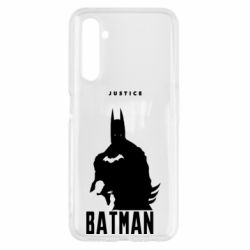 Чехол для Realme 6 Batman, justice