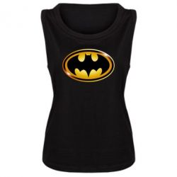 Майка жіноча Batman logo Gold - PrintSalon