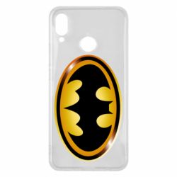 Чохол для Huawei P Smart Plus 2018 Batman logo Gold - PrintSalon
