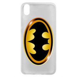 Чохол для Xiaomi Redmi 7A Batman logo Gold - PrintSalon