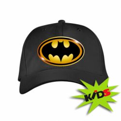 Дитяча кепка Batman logo Gold - PrintSalon