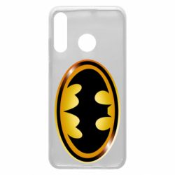 Чохол для Huawei P30 Lite Batman logo Gold - PrintSalon