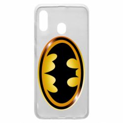 Чохол для Samsung A30 Batman logo Gold - PrintSalon