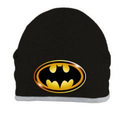 Шапка Batman logo Gold - PrintSalon