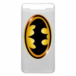 Чохол для Samsung A80 Batman logo Gold - PrintSalon