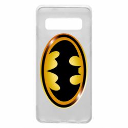 Чохол для Samsung S10 Batman logo Gold - PrintSalon