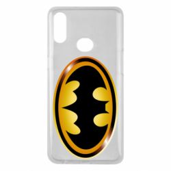 Чохол для Samsung A10s Batman logo Gold - PrintSalon