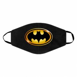 Маска багаторазова Batman logo Gold - PrintSalon