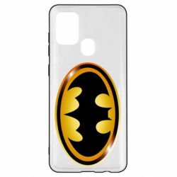 Чохол для Samsung A21s Batman logo Gold - PrintSalon
