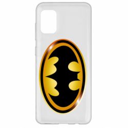 Чохол для Samsung A31 Batman logo Gold - PrintSalon
