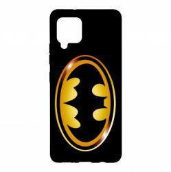 Чохол для Samsung A42 5G Batman logo Gold - PrintSalon