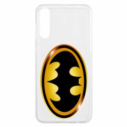 Чохол для Samsung A50 Batman logo Gold - PrintSalon