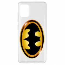 Чохол для Samsung A51 Batman logo Gold - PrintSalon