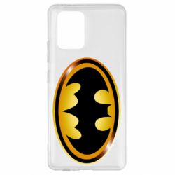 Чохол для Samsung S10 Lite Batman logo Gold