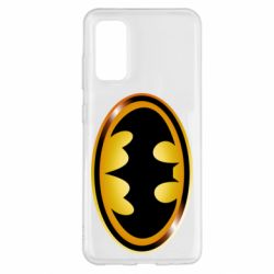 Чохол для Samsung S20 Batman logo Gold - PrintSalon