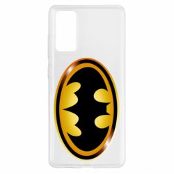 Чохол для Samsung S20 FE Batman logo Gold - PrintSalon