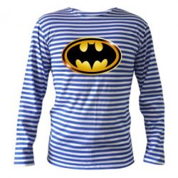 Тільник з довгим рукавом Batman logo Gold - PrintSalon