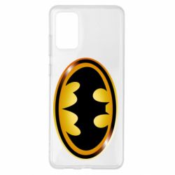 Чохол для Samsung S20+ Batman logo Gold - PrintSalon