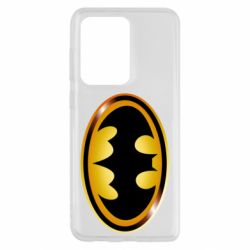Чохол для Samsung S20 Ultra Batman logo Gold - PrintSalon