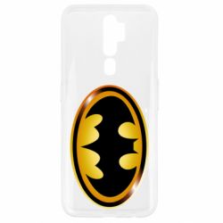 Чехол для Oppo A5/A9 2020 Batman logo Gold