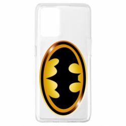 Чохол для Oppo A74 4G Batman logo Gold - PrintSalon
