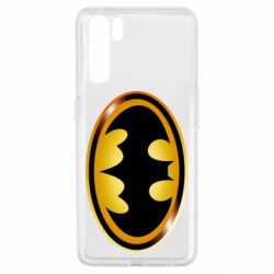 Чохол для Oppo A91 / Reno3Batman logo Gold - PrintSalon