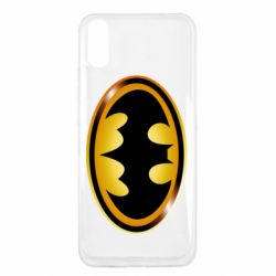 Чохол для Xiaomi Redmi 9a Batman logo Gold - PrintSalon