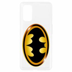 Чохол для Realme 7 Pro Batman logo Gold - PrintSalon
