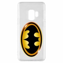 Чохол для Samsung S9 Batman logo Gold - PrintSalon