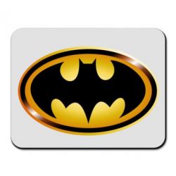 Килимок для миші Batman logo Gold - PrintSalon