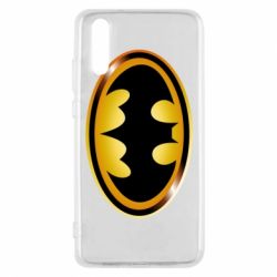 Чохол для Huawei P20 Batman logo Gold - PrintSalon