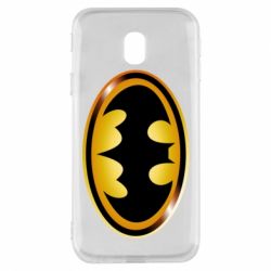 Чохол для Samsung J3 2017 Batman logo Gold - PrintSalon