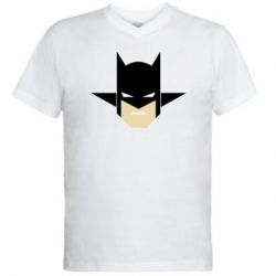 Чоловіча футболка з V-подібним вирізом Batman "Minimalism" - PrintSalon