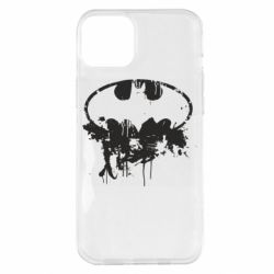 Чехол для iPhone 14 Plus Batman Paint - PrintSalon