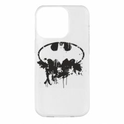 Чехол для iPhone 14 Pro Batman Paint - PrintSalon