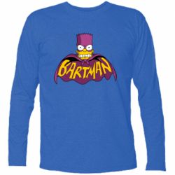 Футболка з довгим рукавом Bartman simpson - PrintSalon