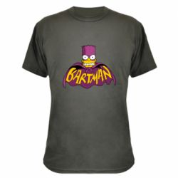 Камуфляжна футболка Bartman simpson - PrintSalon