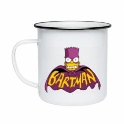 Кружка емальована Bartman simpson - PrintSalon