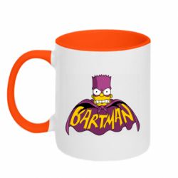 Чашка двокольорова Bartman simpson - PrintSalon