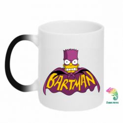 Чашка-хамелеон Bartman simpson