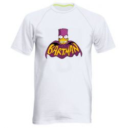 Чоловіча футболка для спорту Bartman simpson - PrintSalon